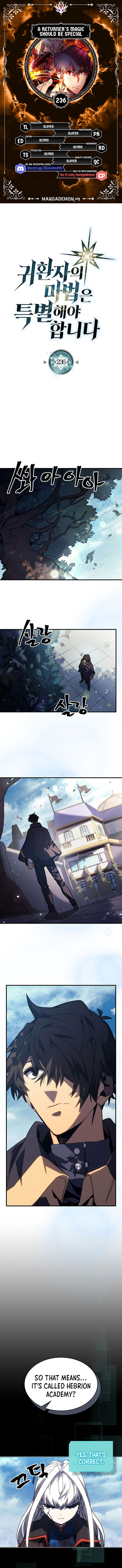 Read A Returner's Magic Should Be Special Manga Online