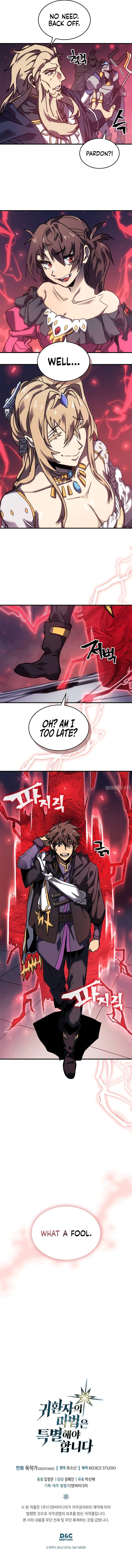 Read A Returner's Magic Should Be Special Manga Online