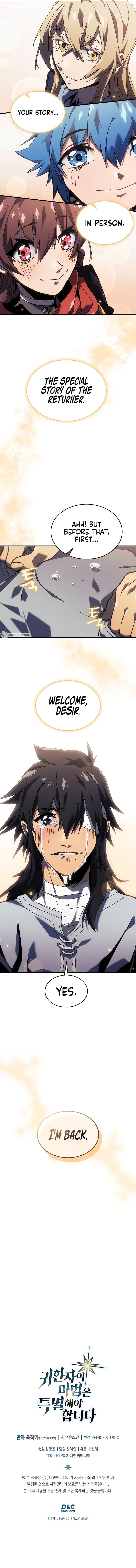 Read A Returner's Magic Should Be Special Manga Online