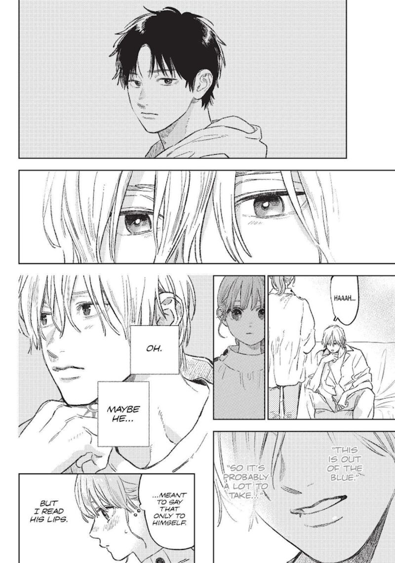 Read A Sign of Affection Manga Online