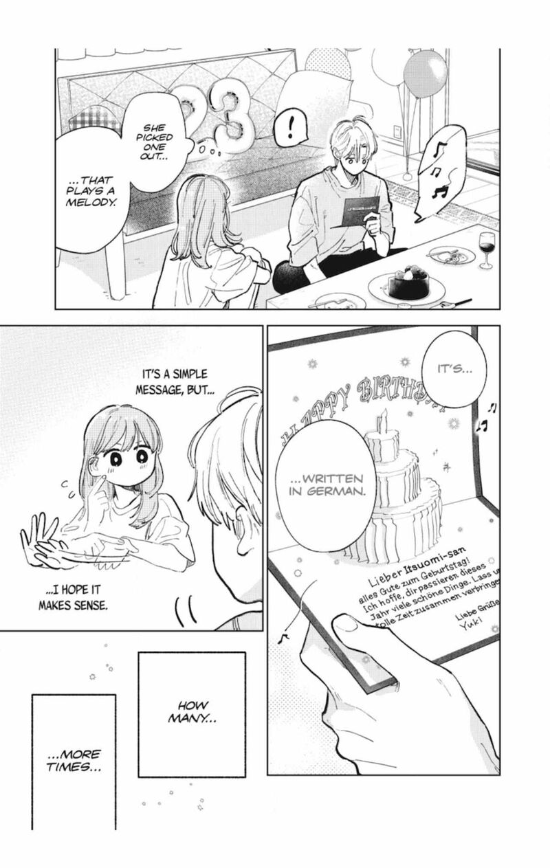 Read A Sign of Affection Manga Online