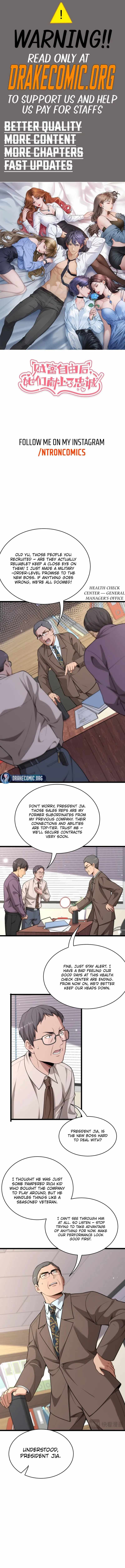 Read After Becoming Financially Free, They Offered Their Loyalty Manga Online