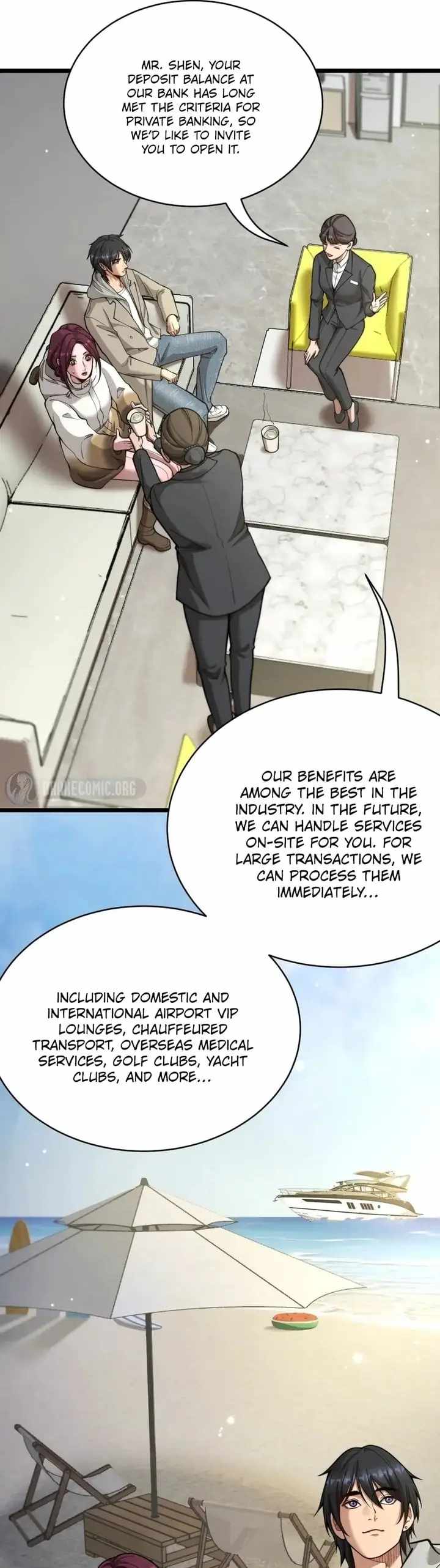 Read After Becoming Financially Free, They Offered Their Loyalty Manga Online