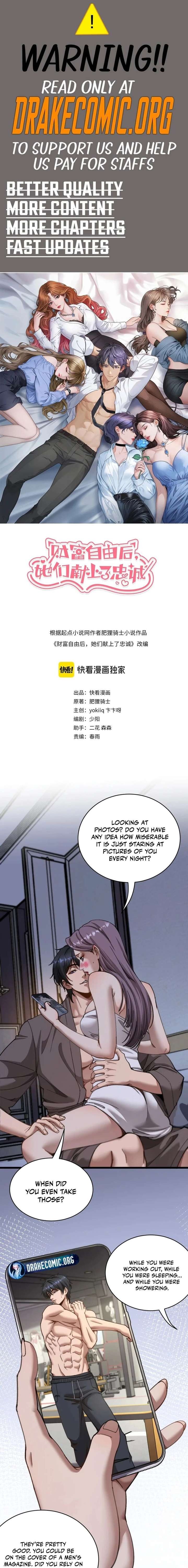 Read After Becoming Financially Free, They Offered Their Loyalty Manga Online