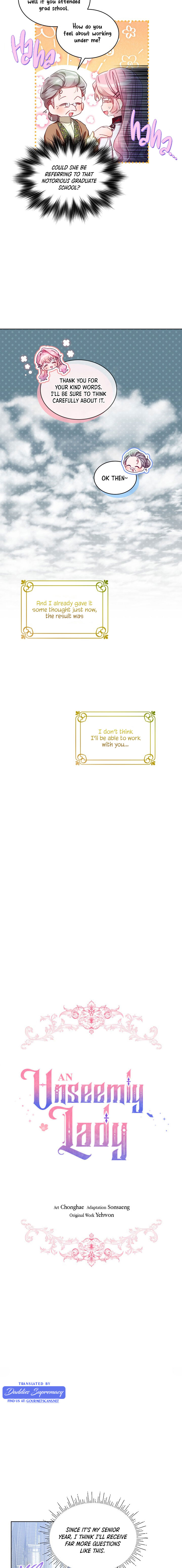 Read An Unseemly Lady Manga Online