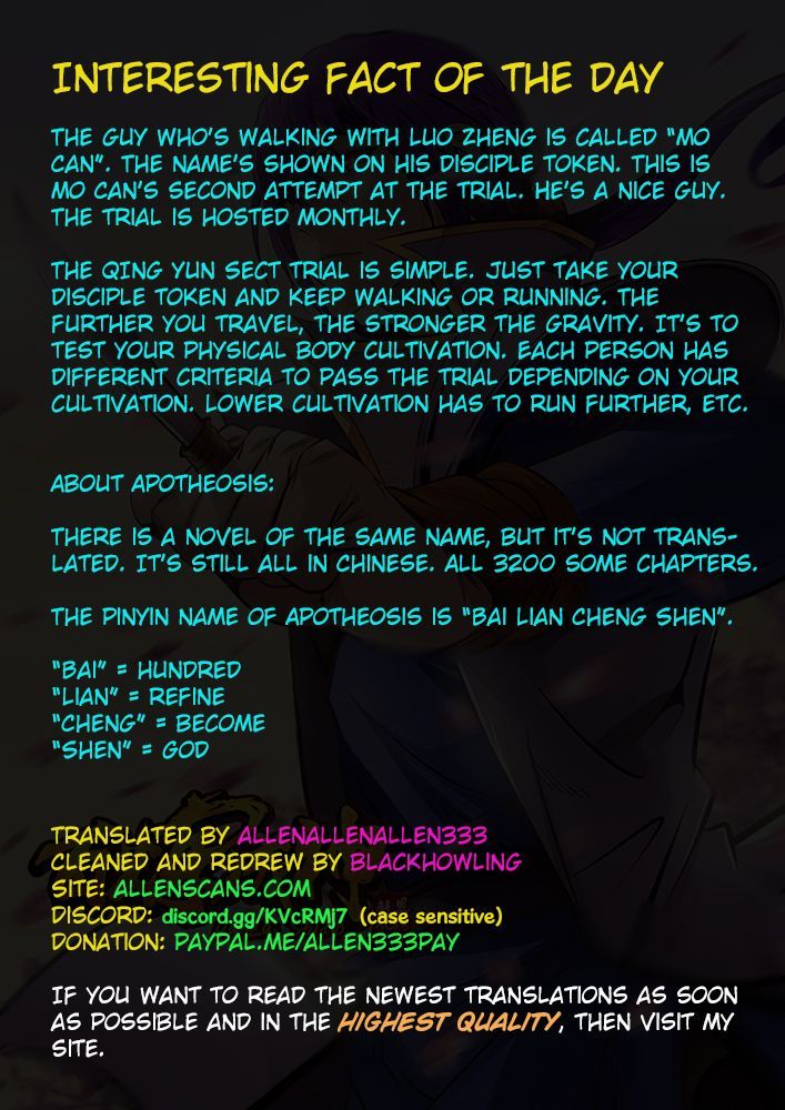 Read Apotheosis Manga Online