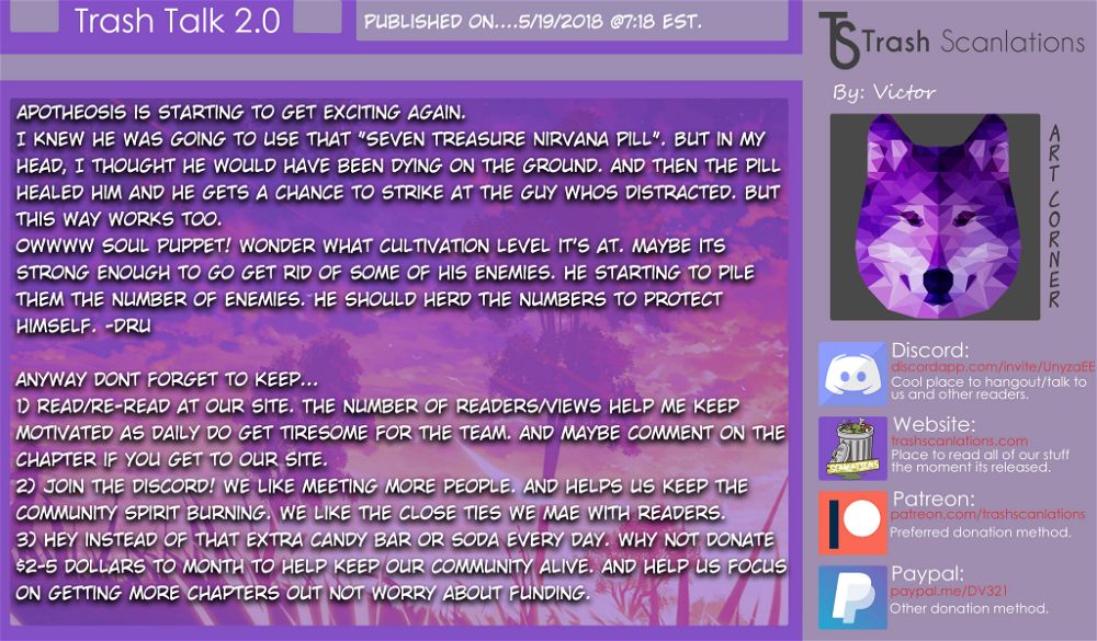 Read Apotheosis Manga Online