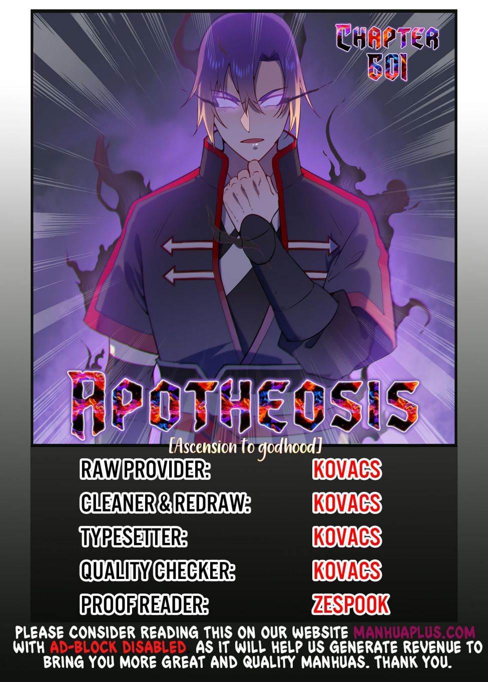 Read Apotheosis Manga Online