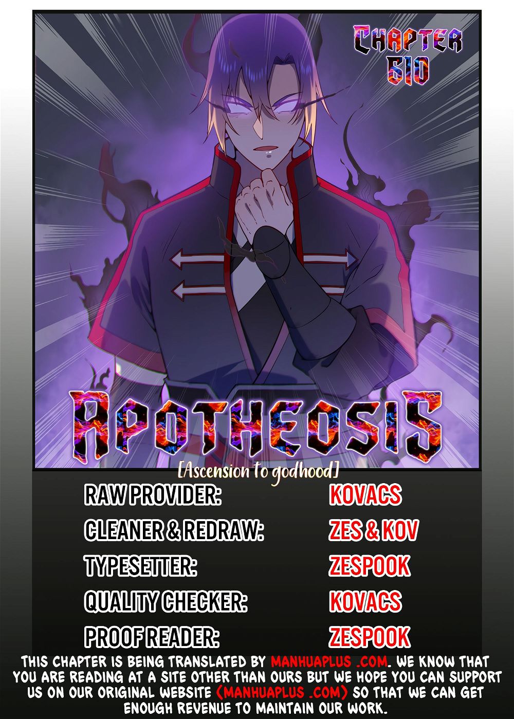 Read Apotheosis Manga Online