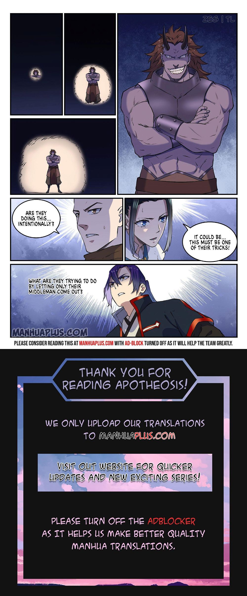 Read Apotheosis Manga Online