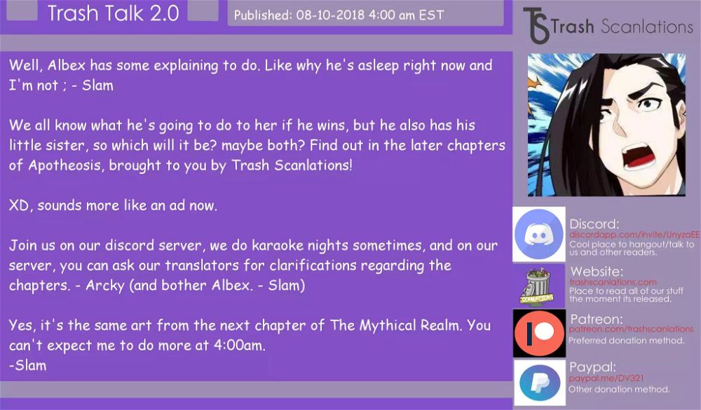 Read Apotheosis Manga Online