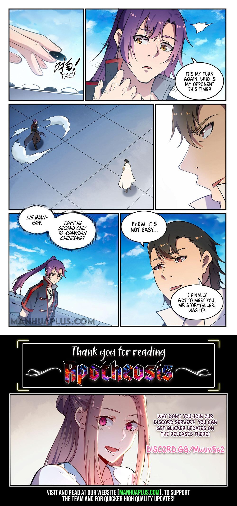 Read Apotheosis Manga Online