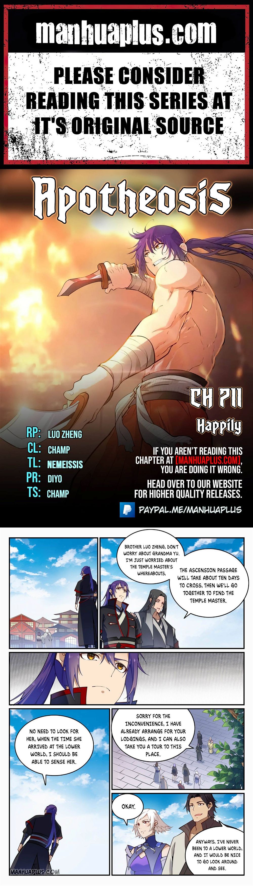 Read Apotheosis Manga Online