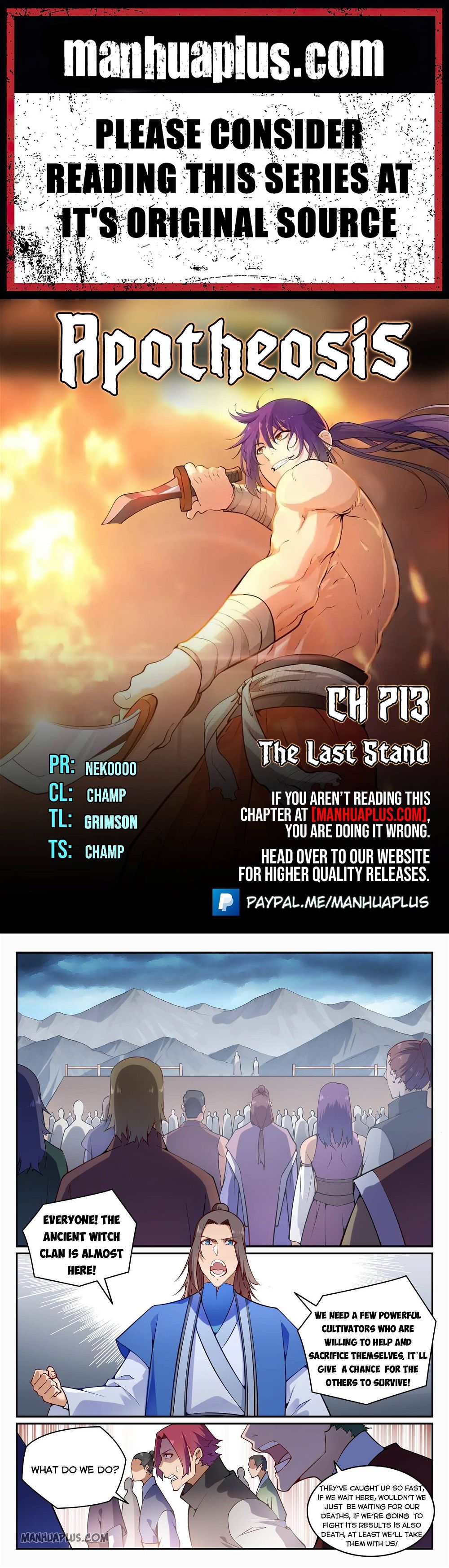 Read Apotheosis Manga Online