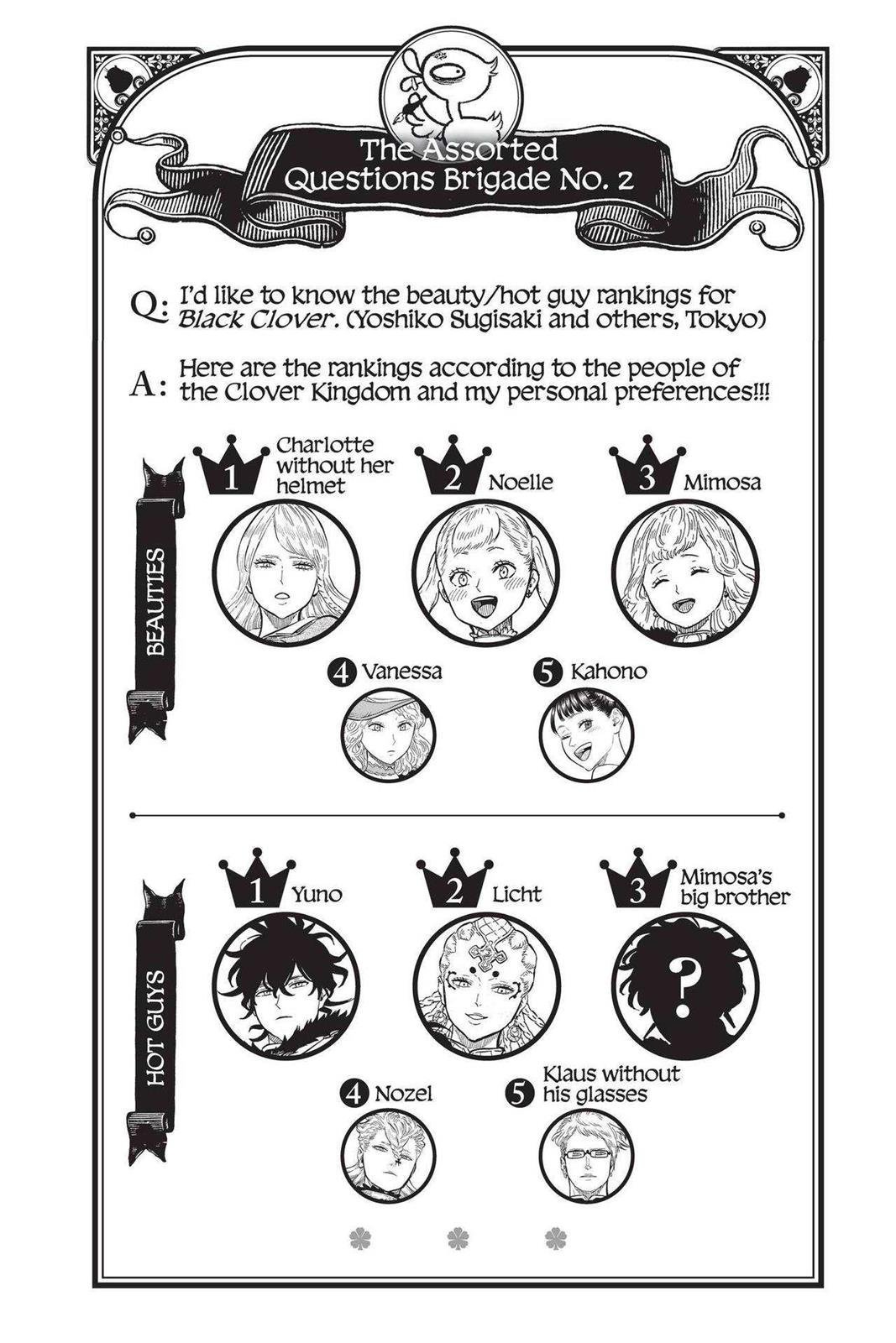 Read Black Clover Manga Online