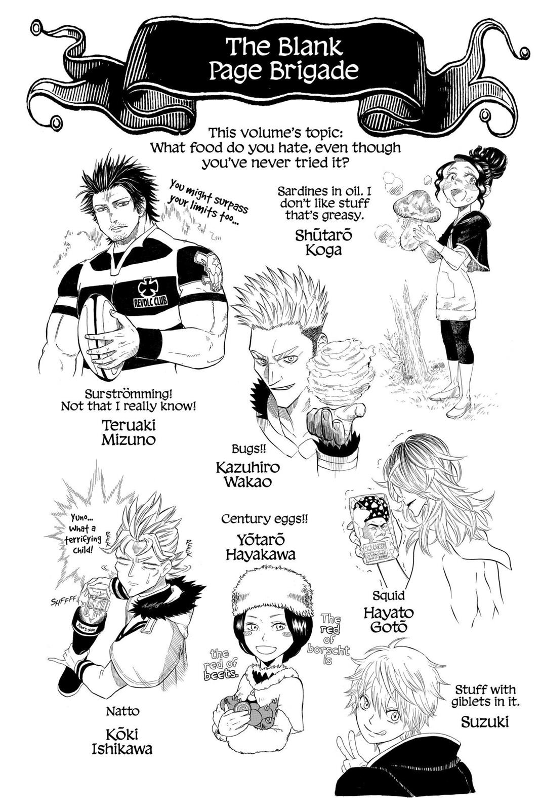 Read Black Clover Manga Online