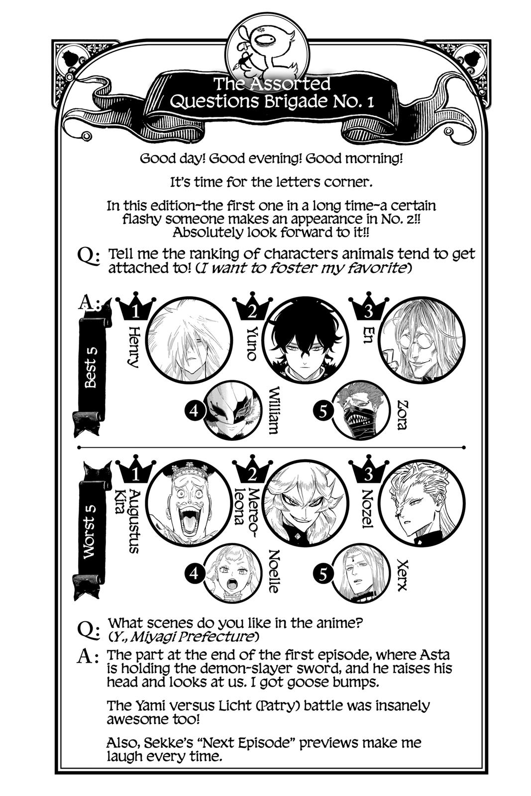 Read Black Clover Manga Online