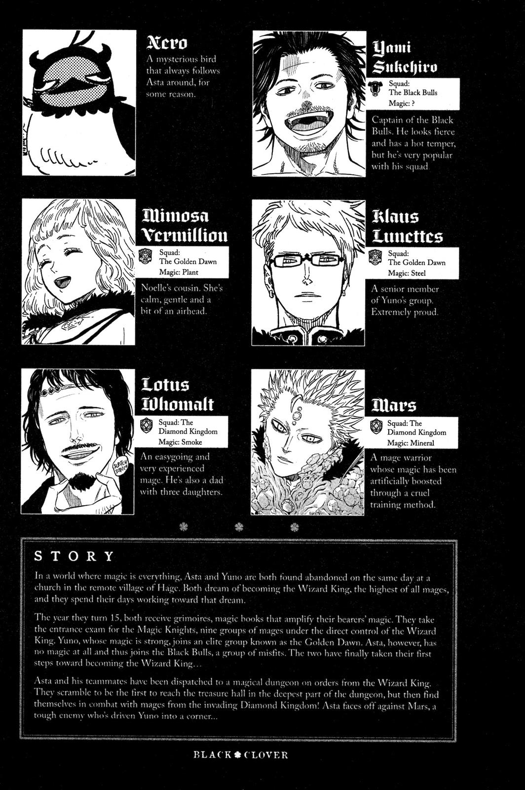 Read Black Clover Manga Online