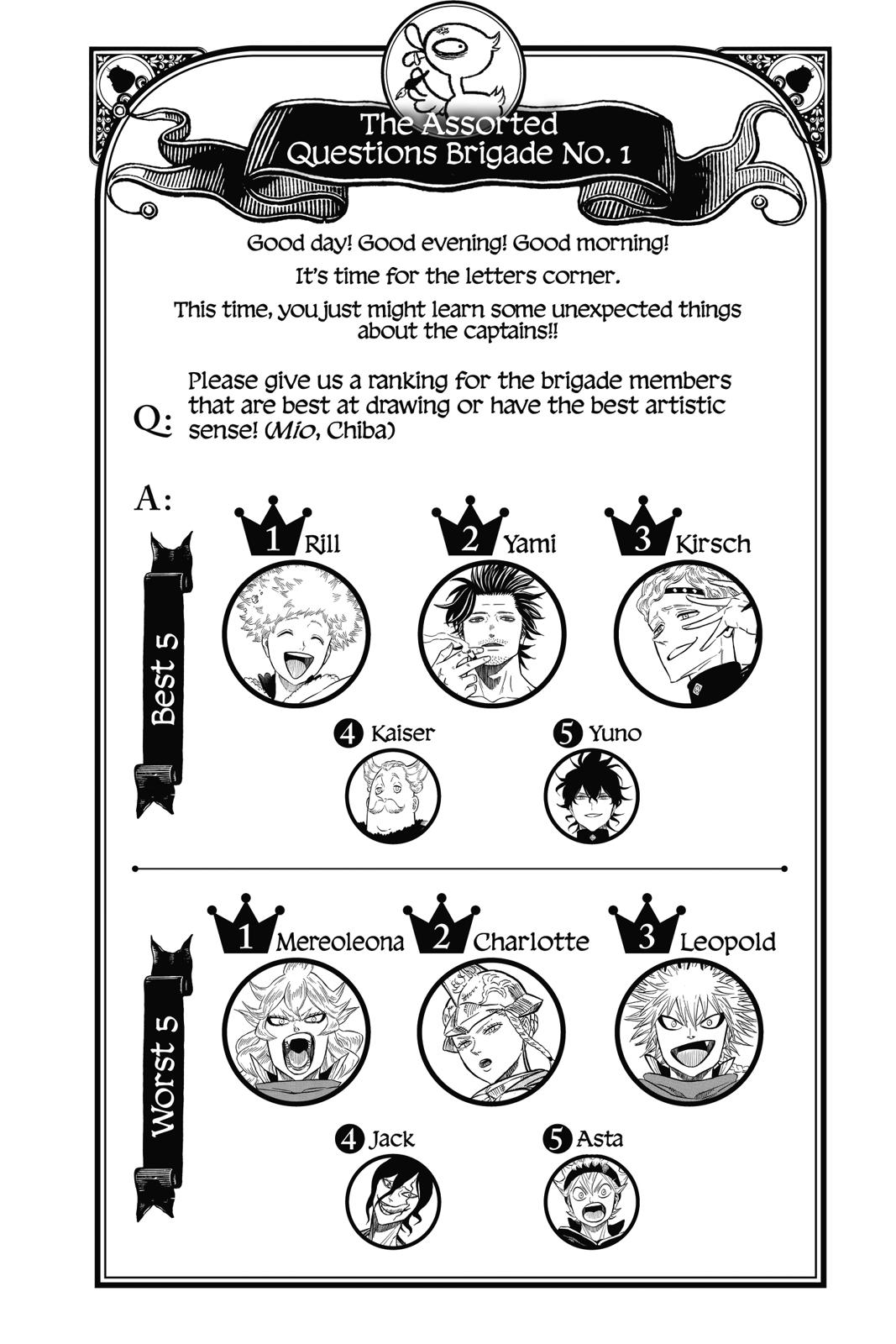 Read Black Clover Manga Online