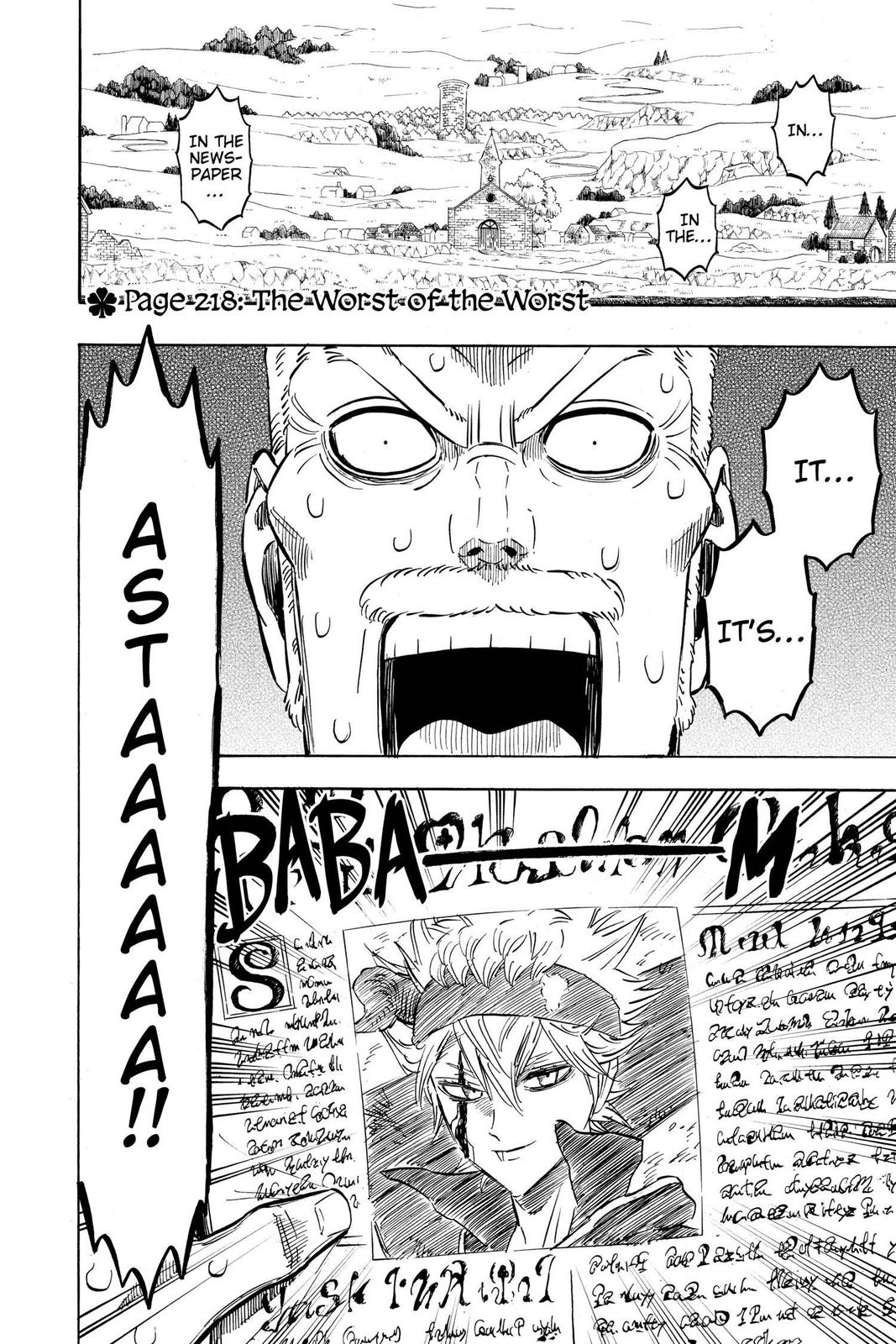 Read Black Clover Manga Online