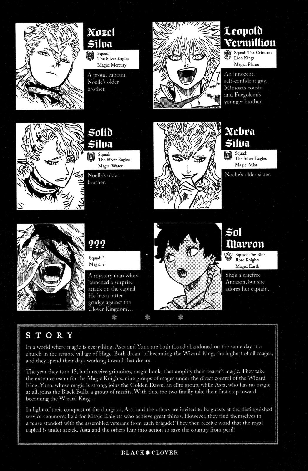 Read Black Clover Manga Online