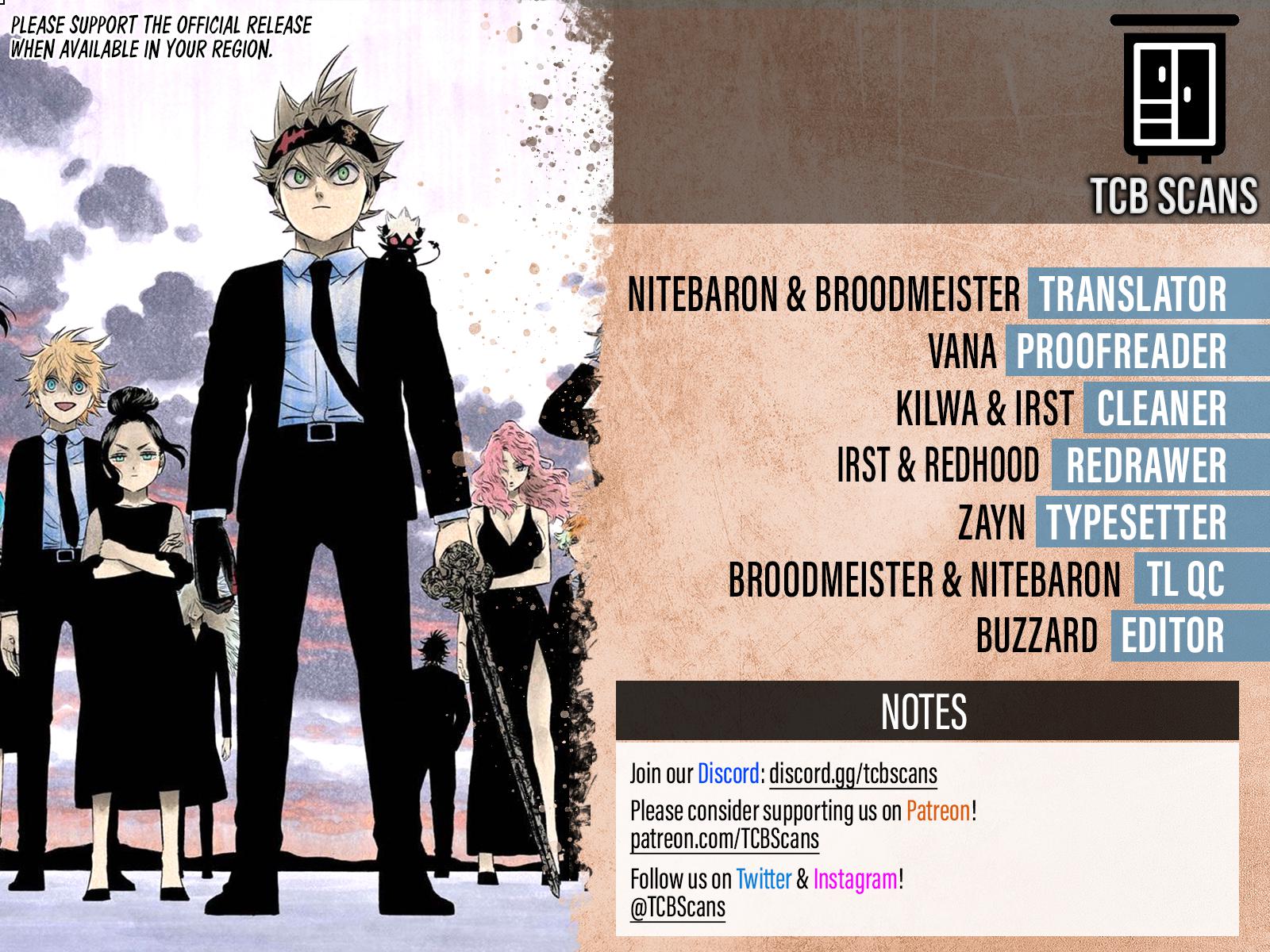 Read Black Clover Manga Online