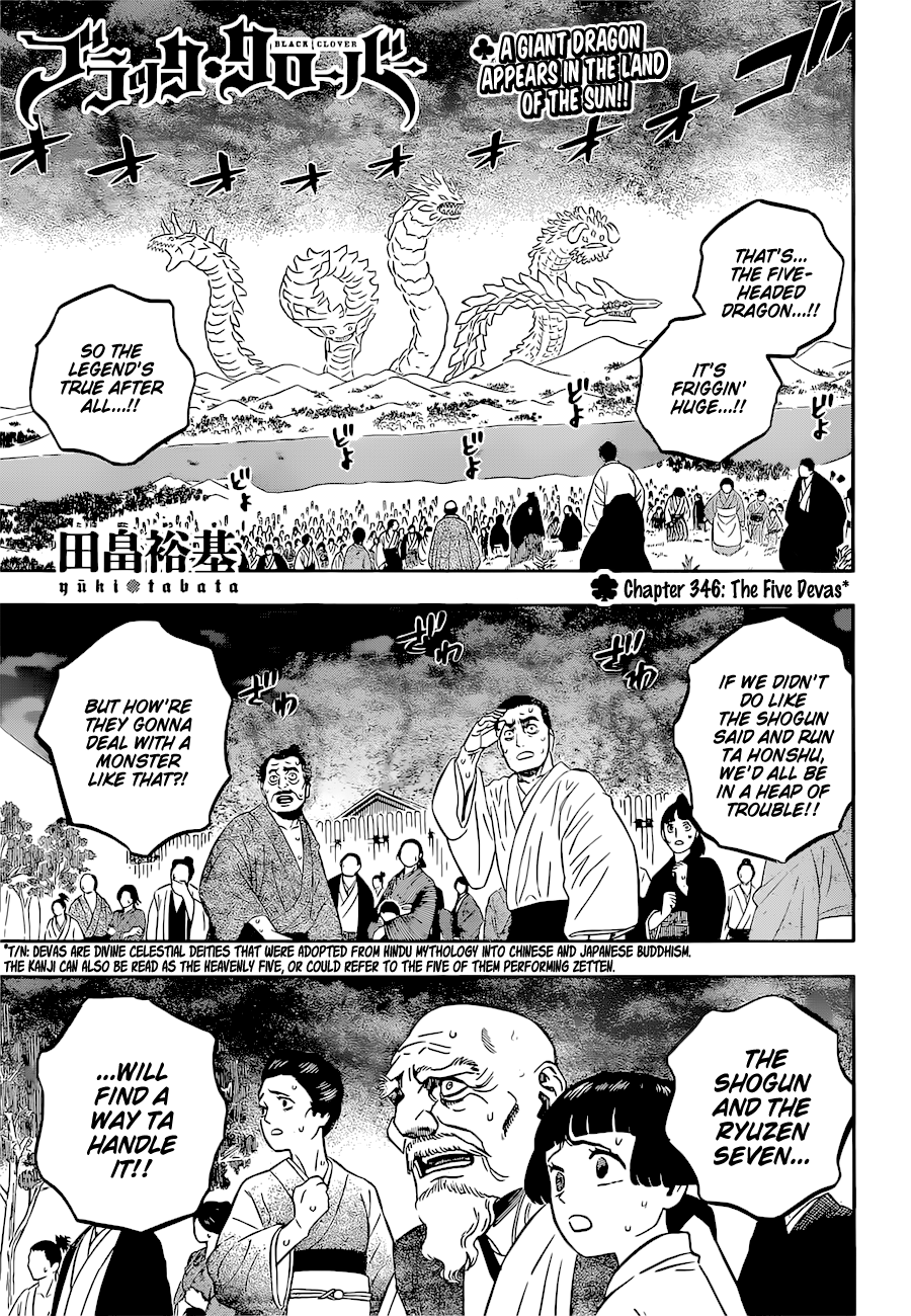 Read Black Clover Manga Online