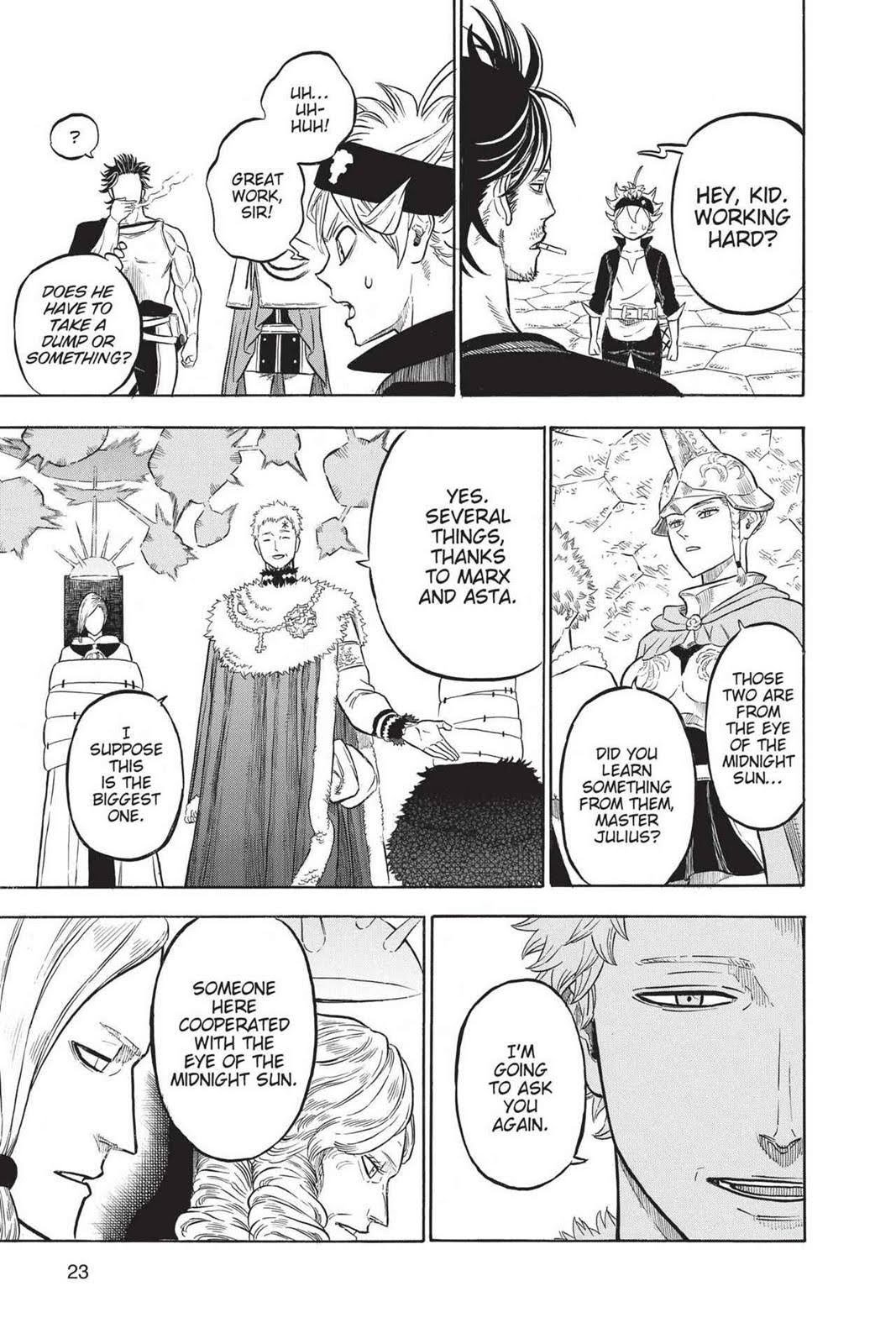 Read Black Clover Manga Online