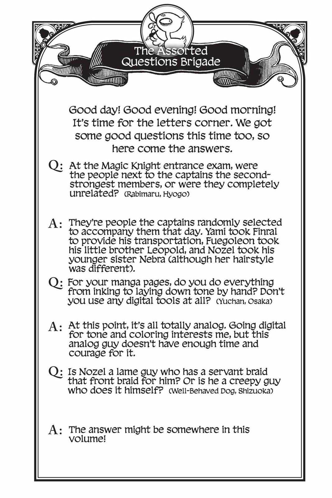 Read Black Clover Manga Online