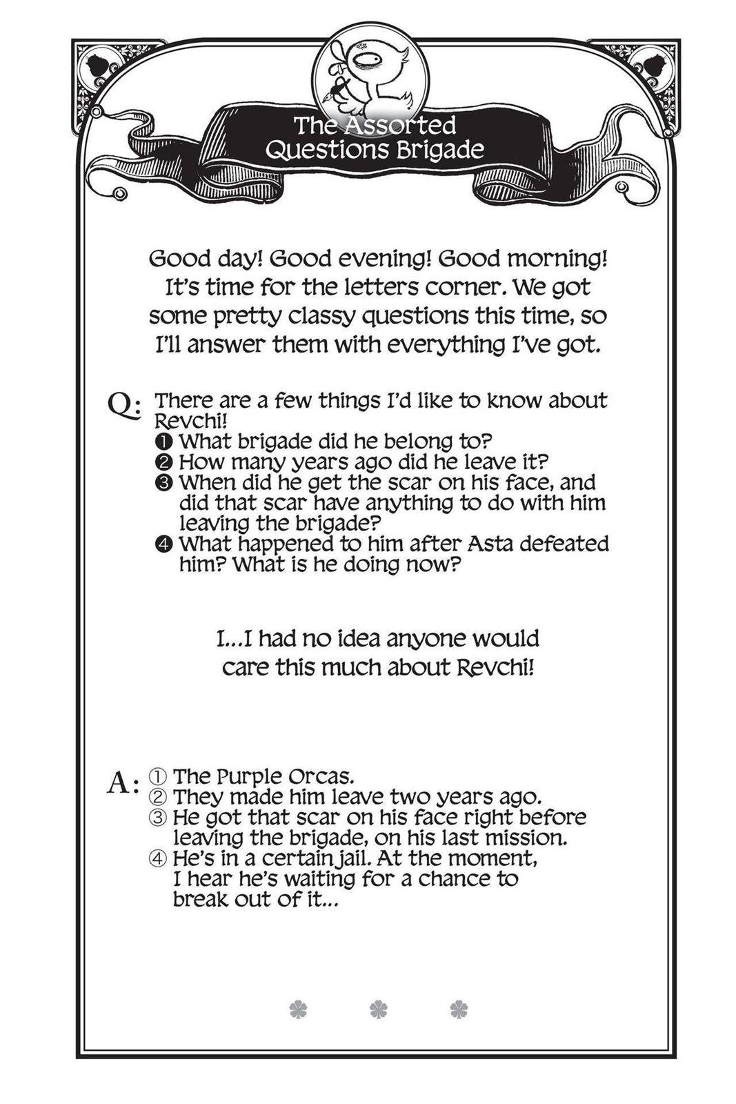 Read Black Clover Manga Online