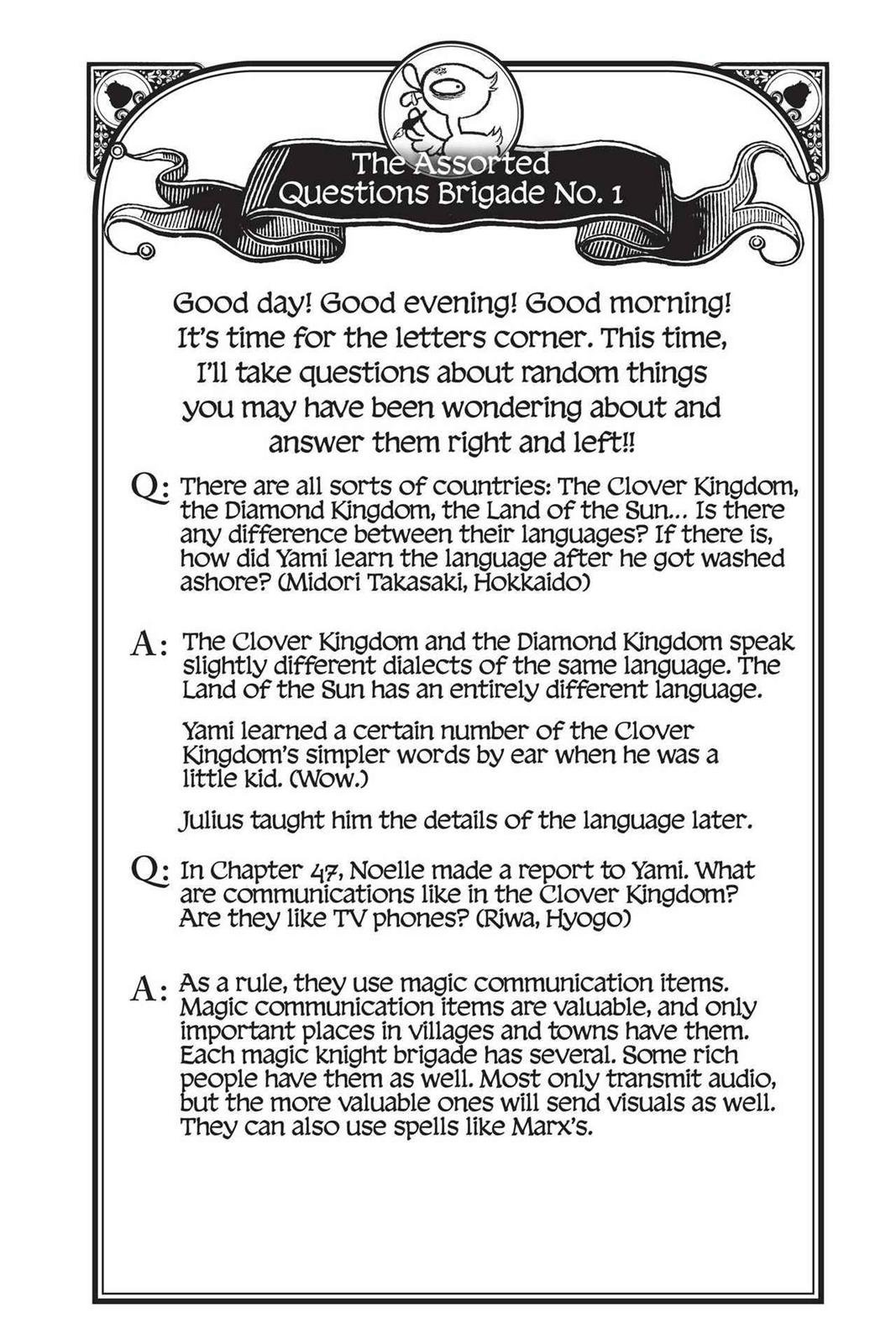 Read Black Clover Manga Online