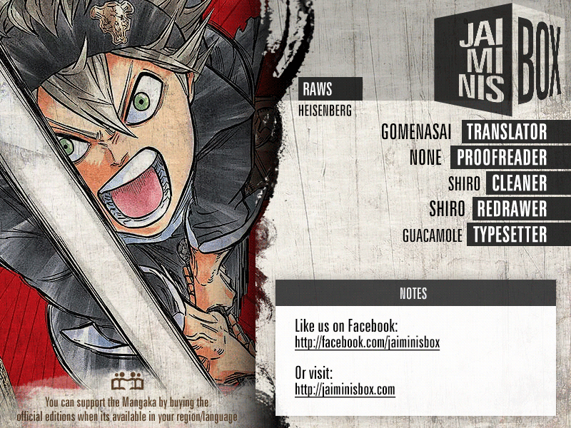 Read Black Clover Manga Online