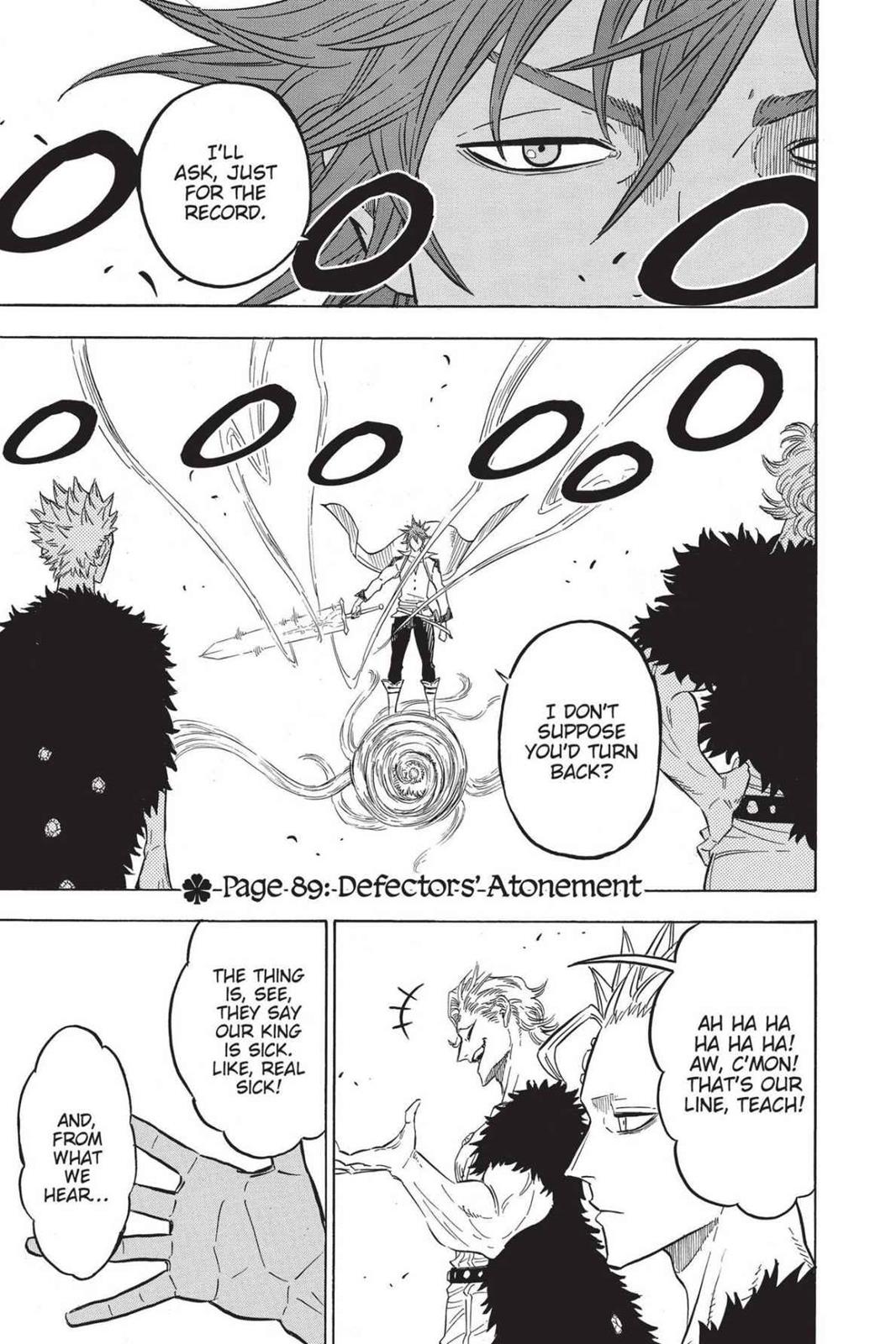 Read Black Clover Manga Online
