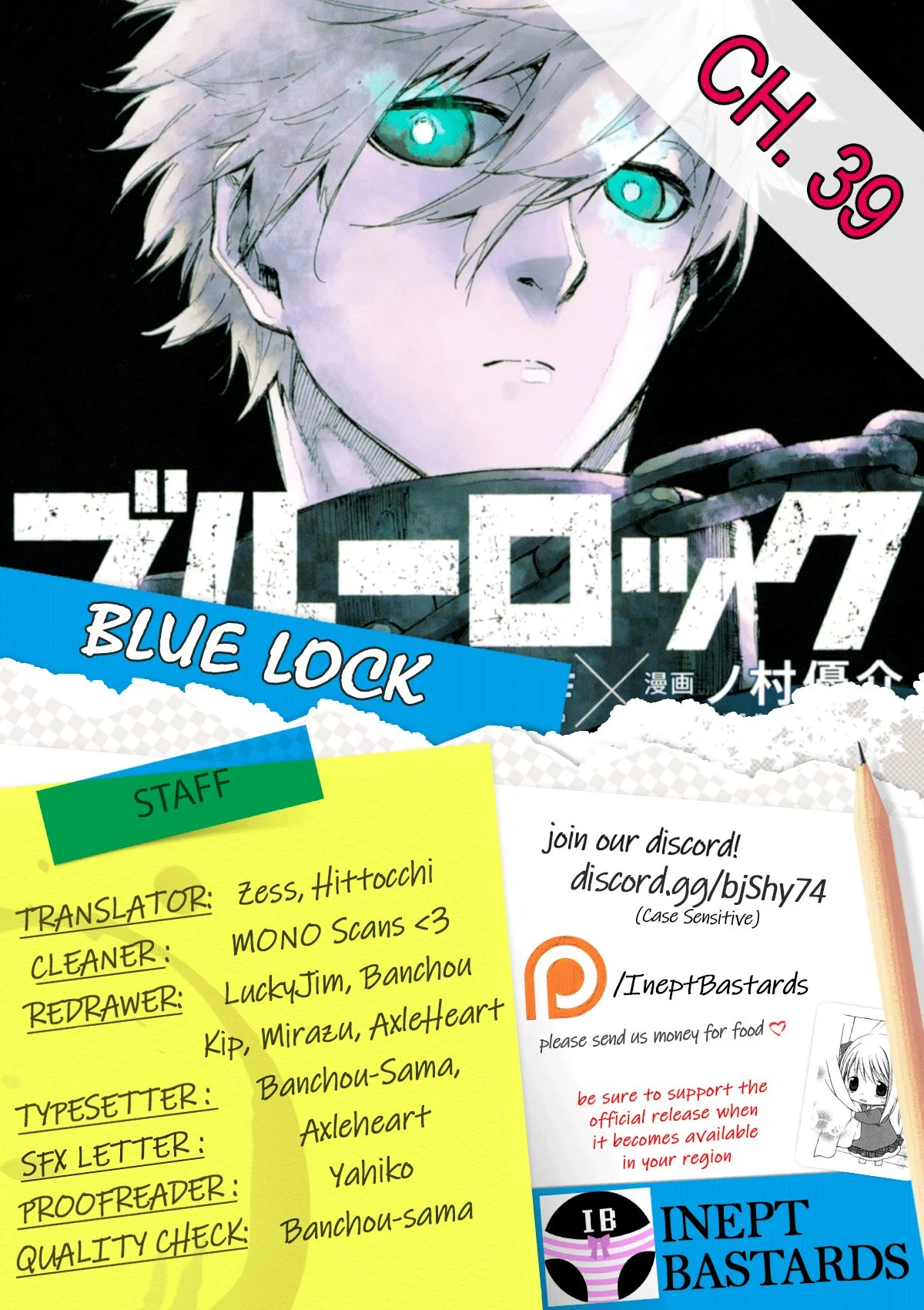 Read Blue Lock Manga Online