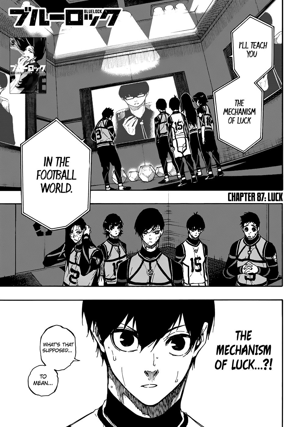 Read Blue Lock Manga Online