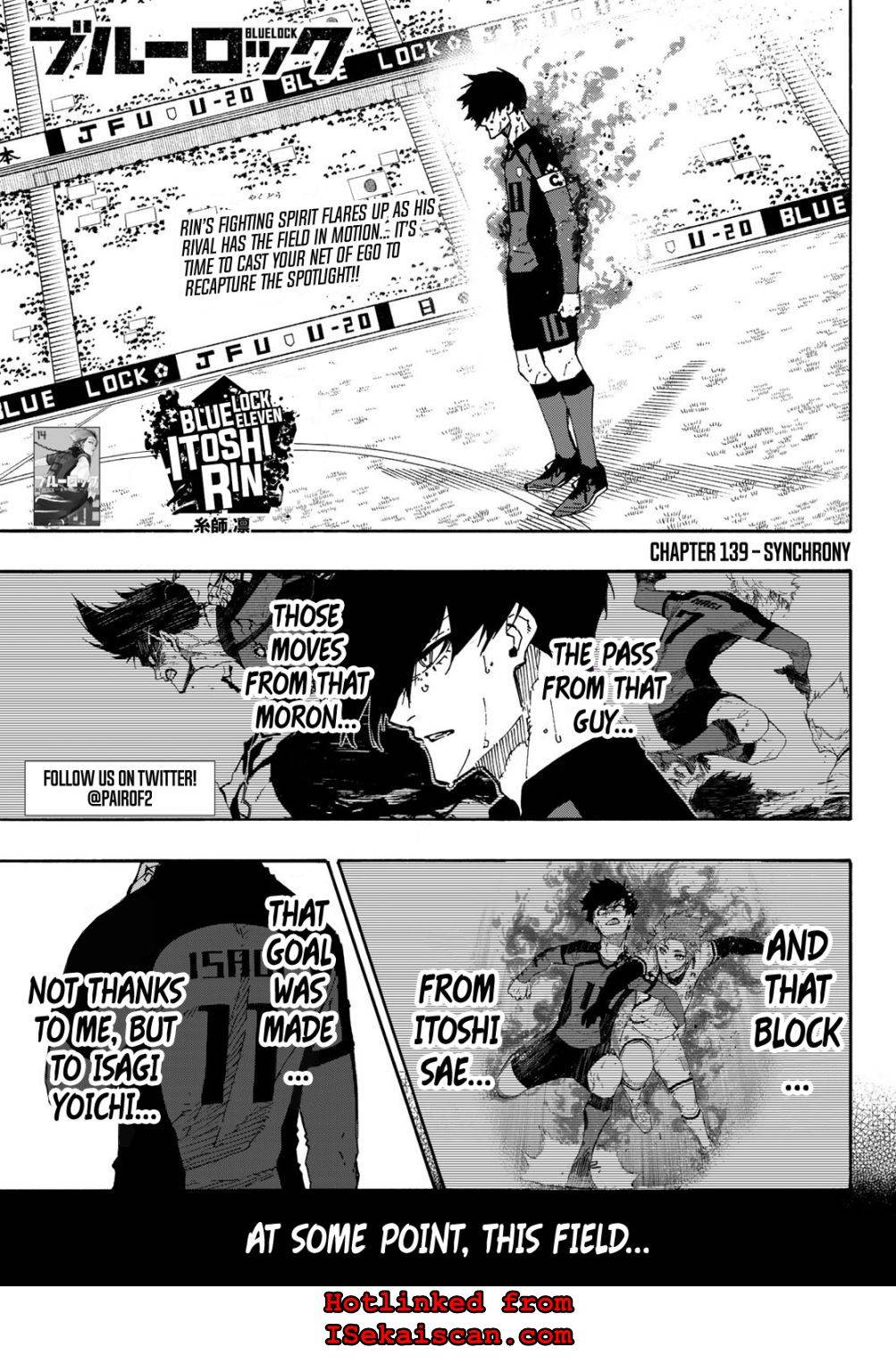 Read Blue Lock Manga Online
