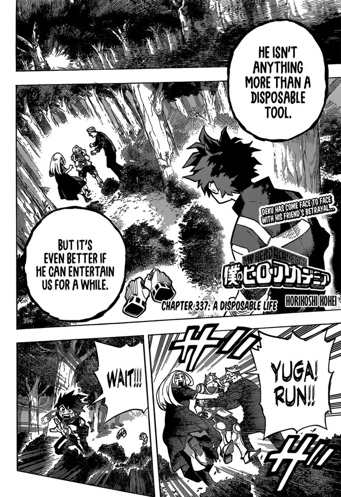 Read Boku No Hero Academia Manga Online