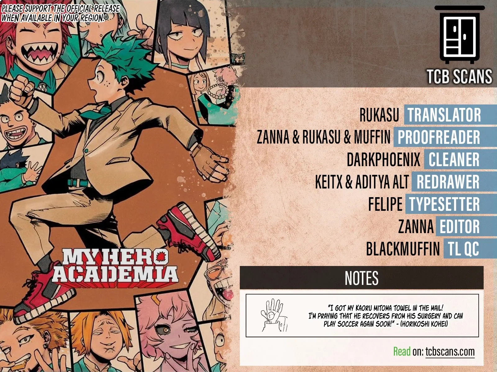 Read Boku No Hero Academia Manga Online