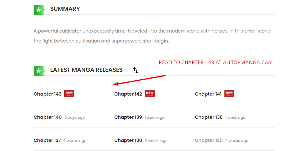 Read Cultivator Against Hero Society Manga Online