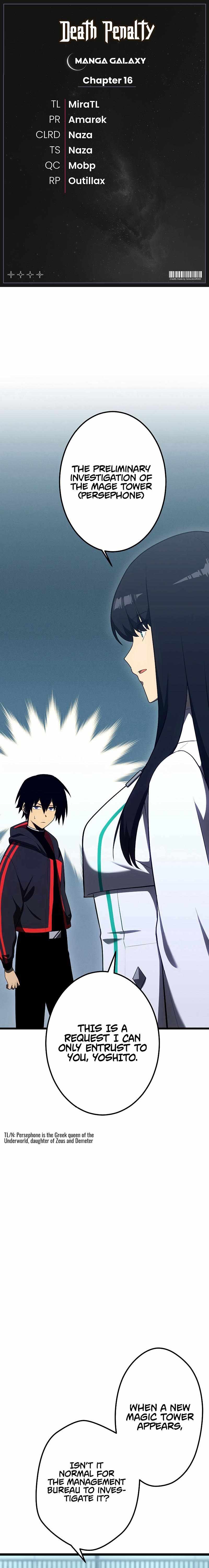 Read Death Penalty Manga Online