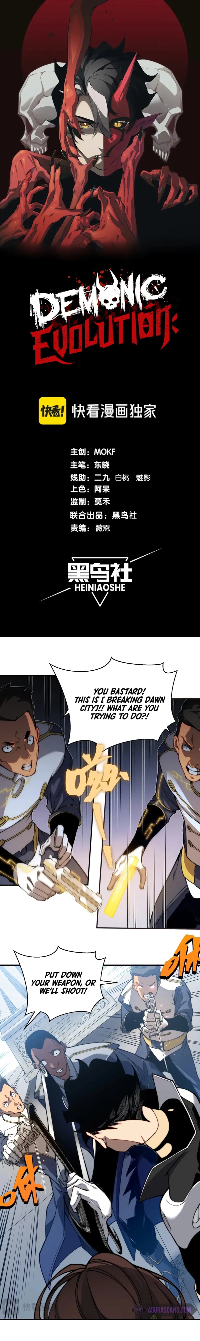 Read Demonic Evolution Manga Online