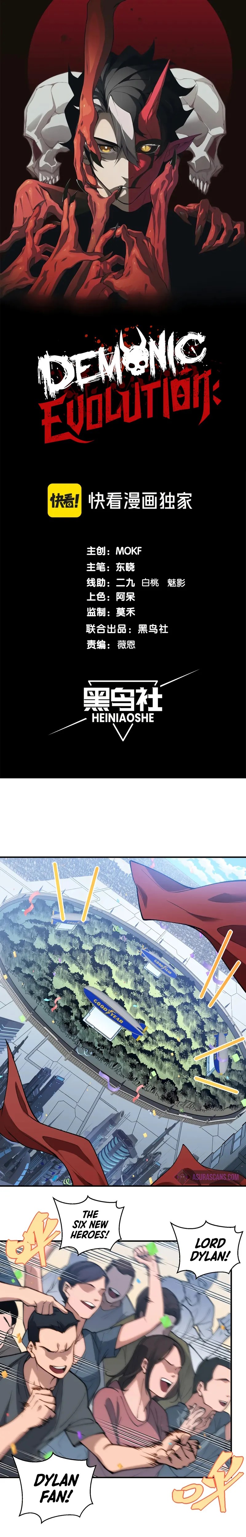 Read Demonic Evolution Manga Online