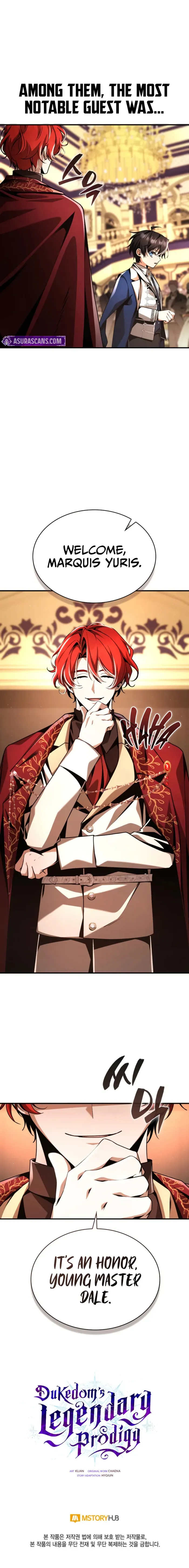 Read Dukedom’s Legendary Prodigy Manga Online