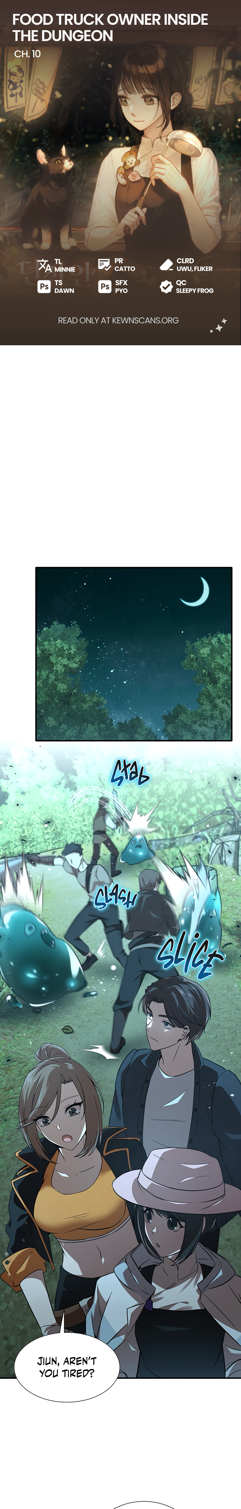 Read Food Truck Owner Inside the Dungeon Manga Online