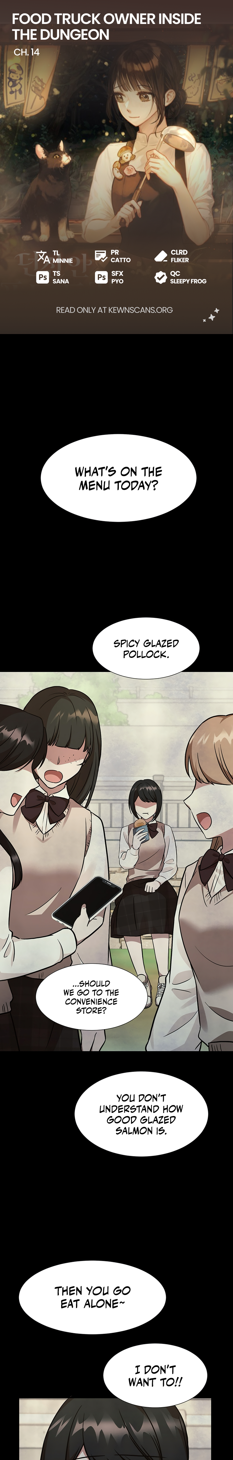 Read Food Truck Owner Inside the Dungeon Manga Online