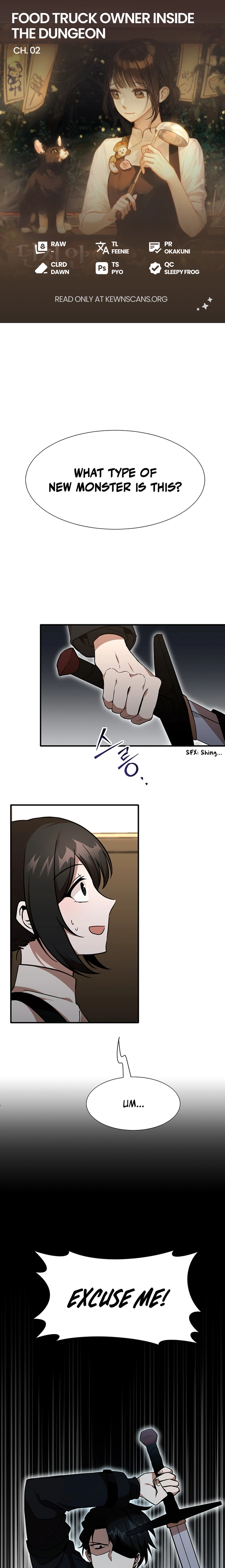 Read Food Truck Owner Inside the Dungeon Manga Online