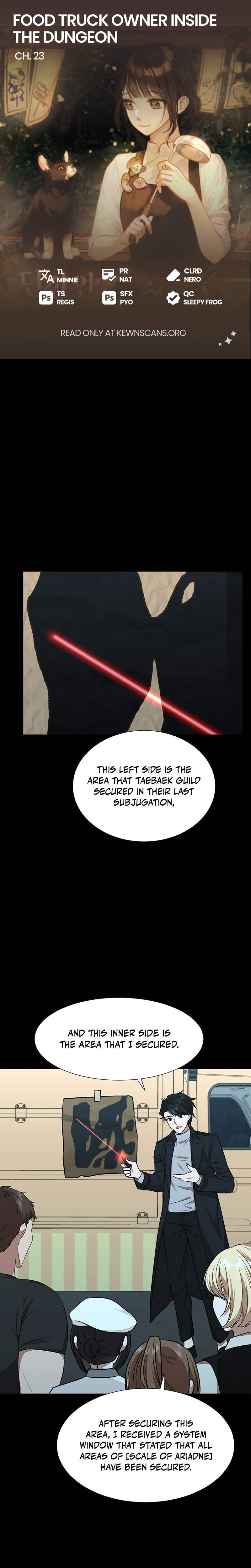 Read Food Truck Owner Inside the Dungeon Manga Online