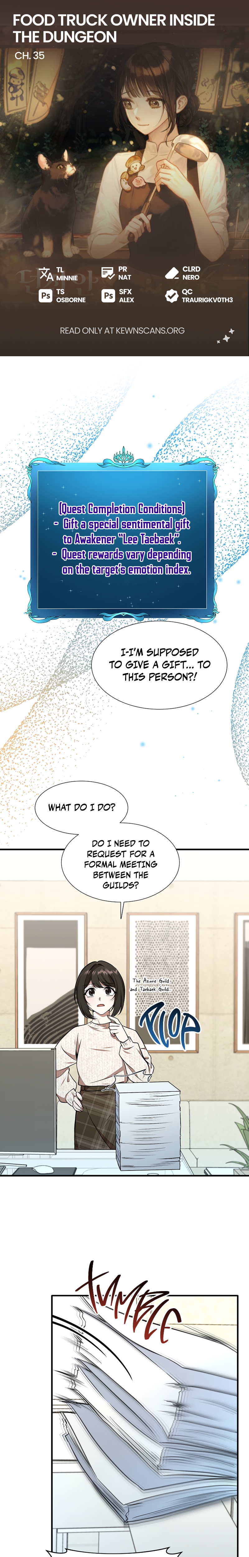 Read Food Truck Owner Inside the Dungeon Manga Online