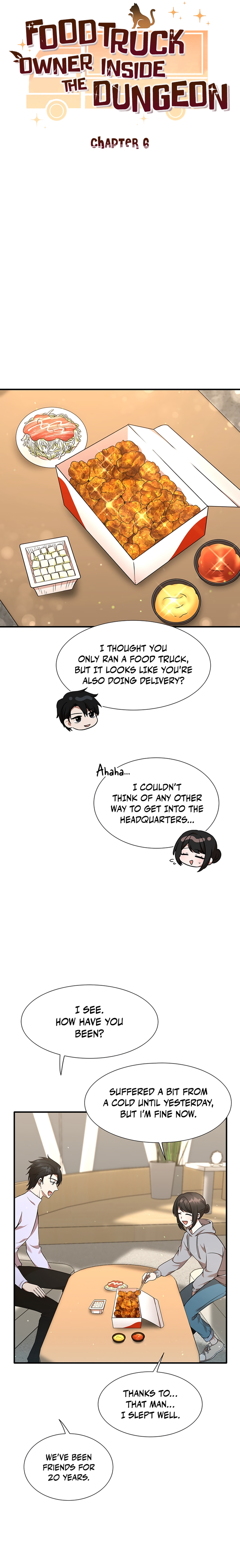 Read Food Truck Owner Inside the Dungeon Manga Online