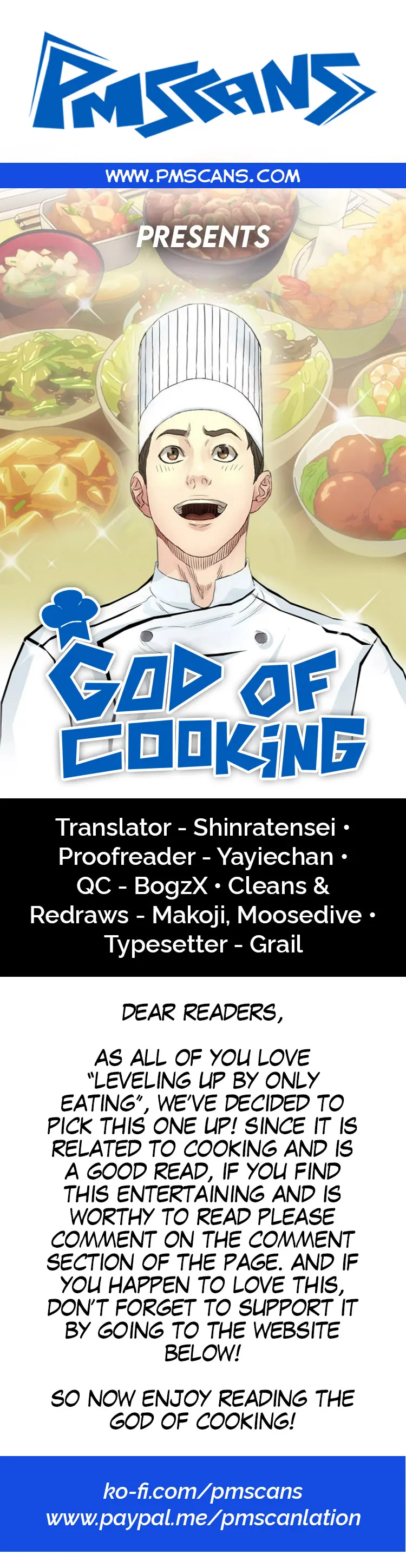 Read God of Cooking Manga Online